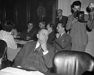 Juan Trippe Testifying Before Senate