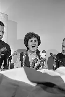 Juana Castro at Press Conference