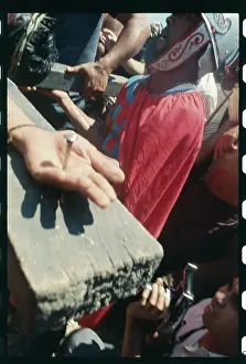 Juanito Piring's Hand with a Nail Driven Through