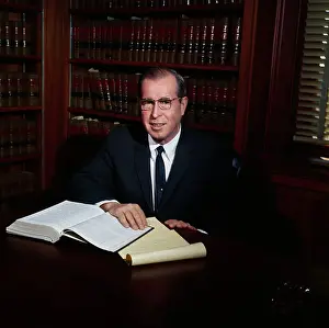 Greenville Prints: Judge Clement Haynsworth Smiling