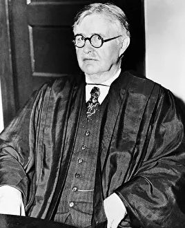 Judge Trenchard at the Lindbergh Trial