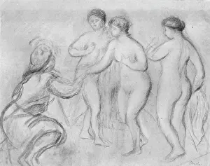 Huty20653 Prints: Judgment Of Paris C1913. Artist: Edgar Degas