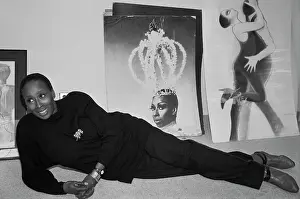 Judith Jamison Laying on Side
