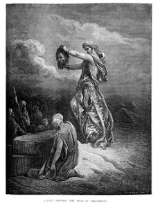 Spooky Gallery: Judith showing the head of Holofernes