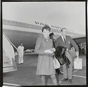Judy Garland at Airport