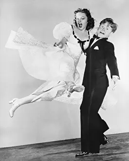 Award Prints: Judy Garland Dancing with Mickey Rooney, 1941