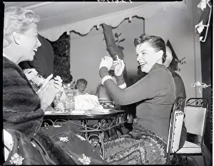 Judy Garland and Dinah Shore
