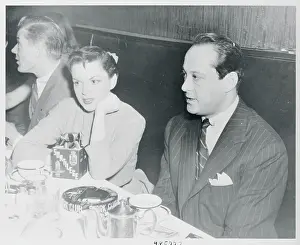 Judy Garland Being Entertained at Club