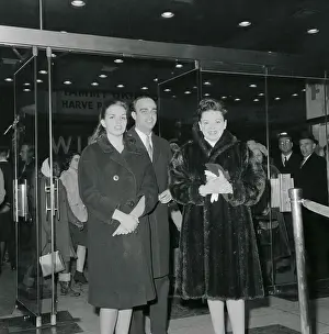 Judy Garland and Family at Entrance