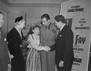 Mayer Prints: Judy Garland with Friends at Star Studded Event