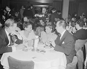Judy Garland and Husband Entertaining Friends