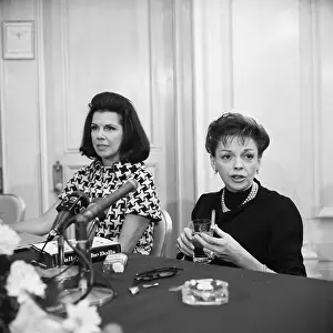 Judy Garland and Jacqueline Susann