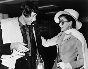 Airport Prints: Judy Garland with Mickey Deans at Airport