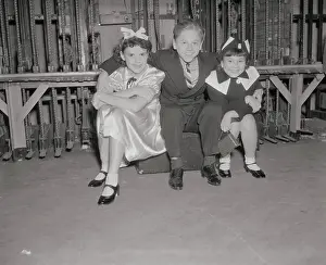 Judy Garland and Peers Posing for Camera