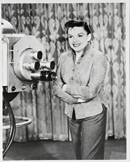 Judy Garland Preparing for Television Debut
