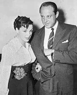 Boyfriend Prints: Judy Garland and Sid Luft Attending Court Hearing