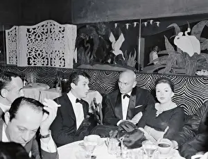 Judy Garland Sitting with Friends