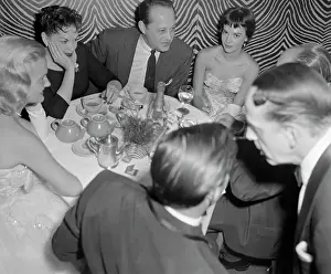 Judy Garland Sitting with Friends