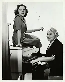 Judy Garland and Sophia Tucker