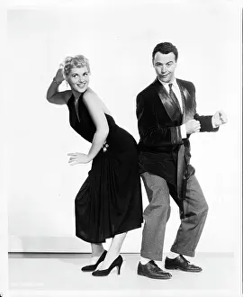 Lac0045 Prints: Judy Holliday And Jack Lemmon In Phffft
