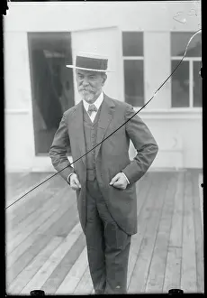 Jules Jusserand on Ship Deck