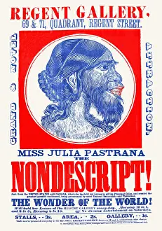 Freakshow Prints: Julia Pastrana, 'The Nondescript