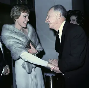 Julie Andrews and Russel Crouse