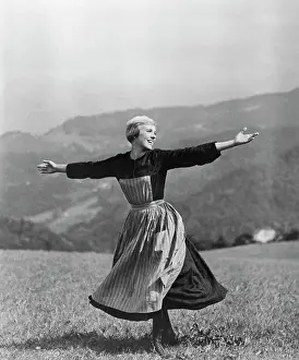 Salzburg Prints: Julie Andrews in The Sound of Music