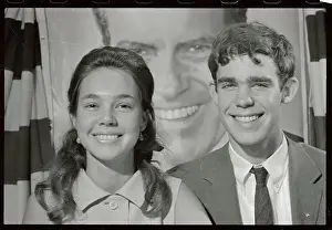 Julie Nixon with David Eisenhower
