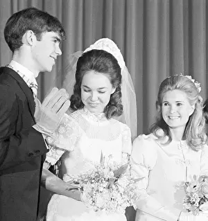 Writer Prints: Julie Nixon and David Eisenhower at Wedding