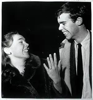 Julie Nixon and Fiance David Eisenhower