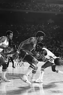 Pontiac Prints: Julius Erving Losing Ball During Game