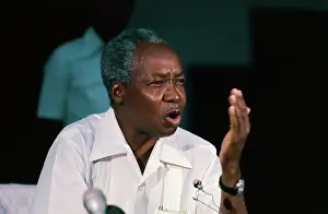 Julius Nyerere Speaking at New Conference