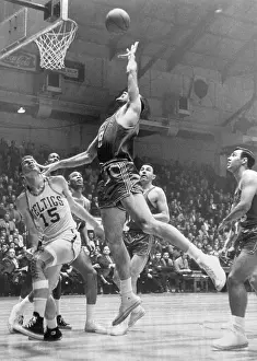 Providence Prints: Jumping Hawks Player Poking Celtic'S Eye