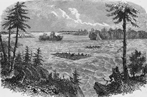 Junction Of St. Lawrence & Ottawa Rivers