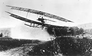 Landscape Aircraft Bi Plane Air Prints: June Bug Plane