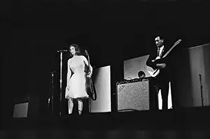 Telecaster Prints: June Carter At The New York Folk Festival