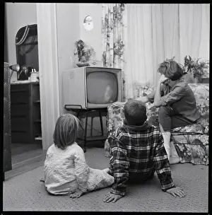 Peekskill Prints: June, Chris And Barbara Robbin At Tv