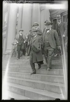 Jurors Leaving Courthouse