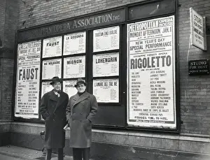 Tenor Prints: Jussi Bjoerling with Agent Helmer Enwall
