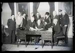 Income Tax Prints: Justice John Ford Seated @ Meeting/1920S