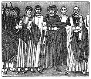 Council Prints: Justinian And His Council