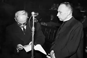Budapest Prints: Jusztin Baranyai and Cardinal Jozsef Mindszenthy