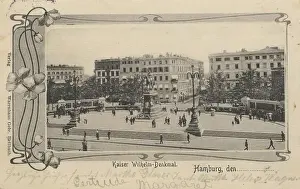 Memorials Prints: Kaiser-Wilhelm-Denkmal, Hamburg