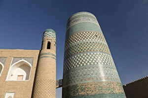 Kalta Minor Minaret, old Silk Route town of Khiva