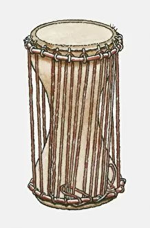 Images Dated 8th January 2010: A kalungu, an African talking drum