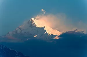 Indian Culture Gallery: Kanchenjunga peak