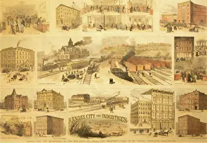 Trade Prints: Kansas City Industries 1883