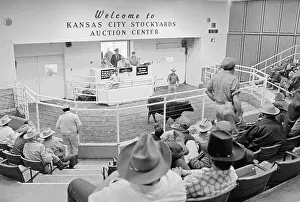 Commerce Prints: Kansas City Stockyards Auction Center