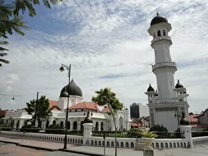 Kapitan Keling Mosque and Tower, George Town, Penang Island, Malaysia